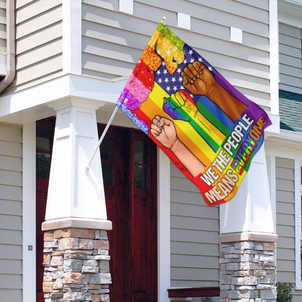 We The People LGBT Pride Flag: QNN179F - Image 4
