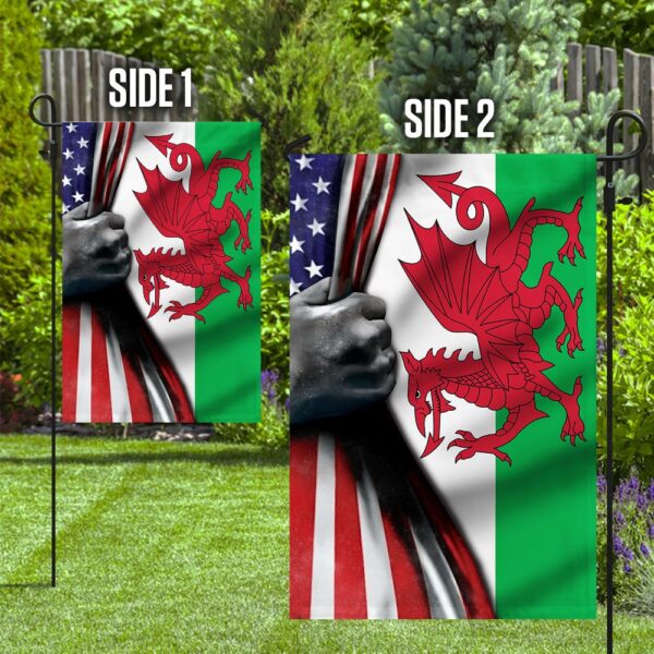 Welsh American Flag: QNK392F - Celebrate Your Heritage - Image 10