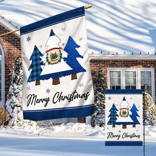 West Virginia Christmas Flag: Home Sweet Home Decor - Image 4