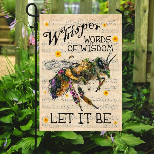 Whisper Words Of Wisdom Bee Flag PN50Fv1 - Image 9