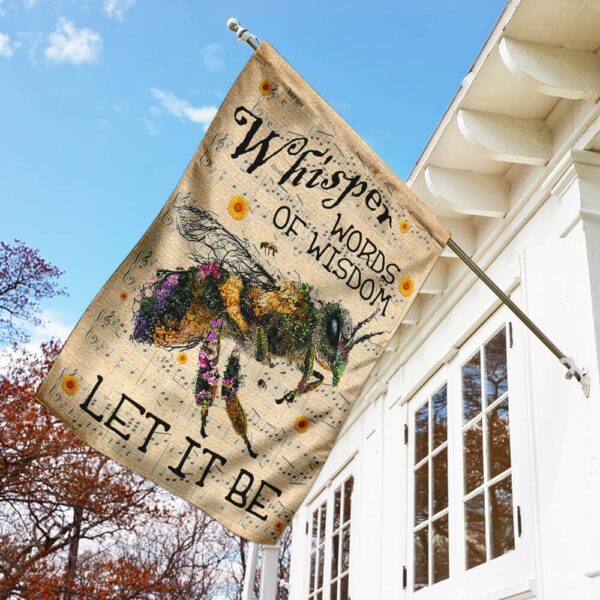 Whisper Words Of Wisdom Bee Flag PN50Fv1 - Image 5