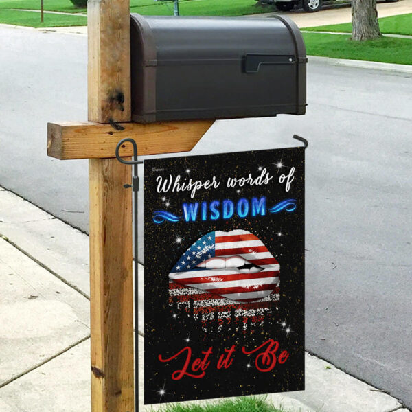 Let It Be Hippie Flag: Whisper Words of Wisdom QLP19F - Image 9