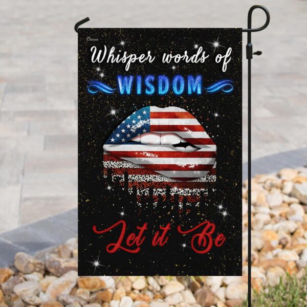 Let It Be Hippie Flag: Whisper Words of Wisdom QLP19F - Image 8