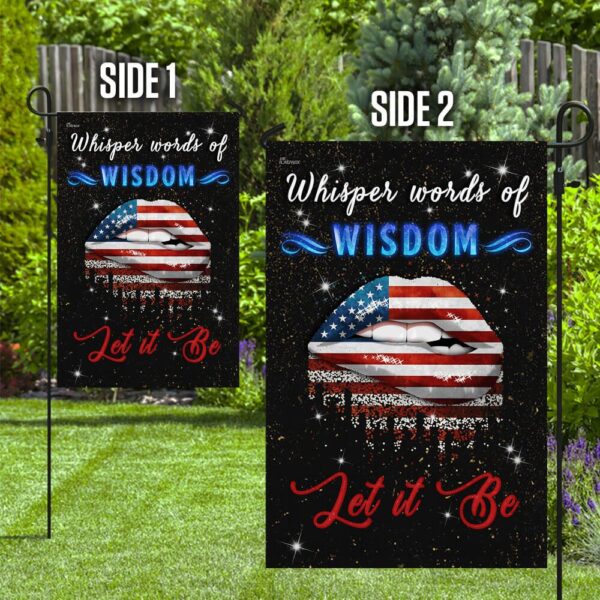 Let It Be Hippie Flag: Whisper Words of Wisdom QLP19F - Image 10