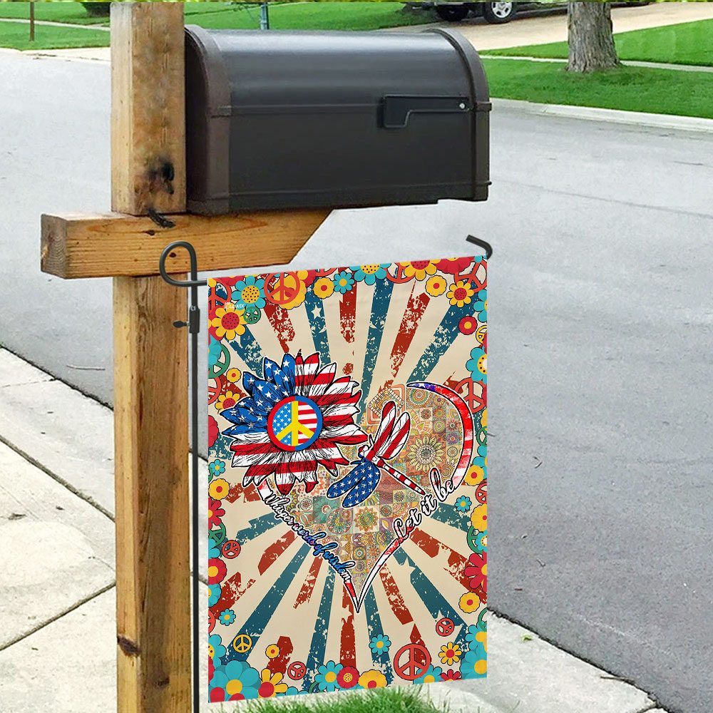 Let It Be Hippie Flag: Whisper Words of Wisdom QNN155F - Image 9