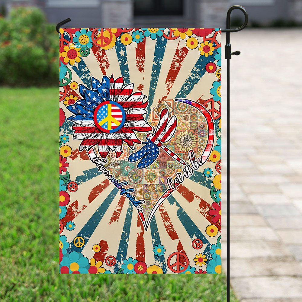 Let It Be Hippie Flag: Whisper Words of Wisdom QNN155F - Image 6