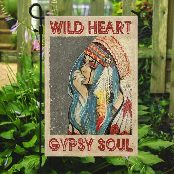 Wild Heart Gypsy Soul Flag: Bohemian Decor TRN51F - Image 7