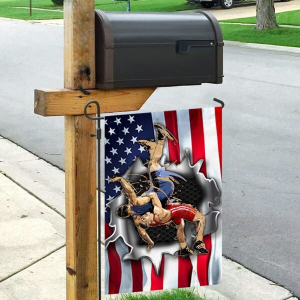 Wrestling Flag: Wrestle Wrestler Banner QNK272F - Image 9