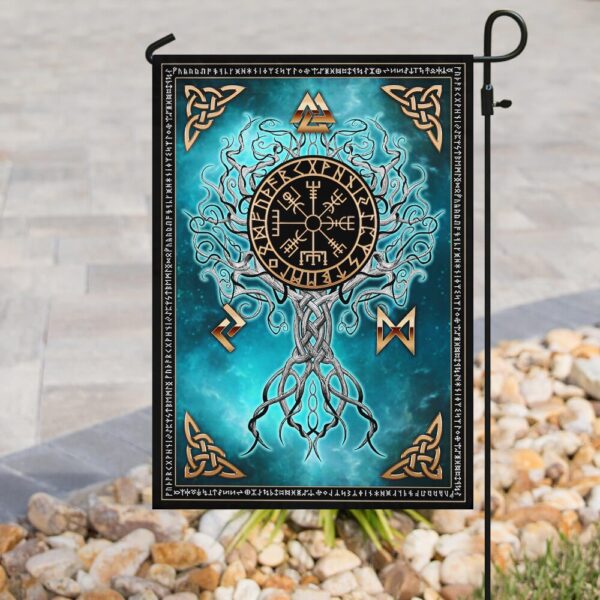 Yggdrasil Viking Flag: PS82F Norse Mythology Banner - Image 10