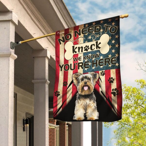 Yorkie Flag: Show Your Yorkshire Terrier Pride (THB2368F2)