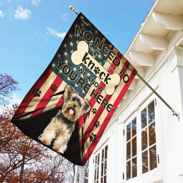 Yorkie Flag: Show Your Yorkshire Terrier Pride (THB2368F2) - Image 2