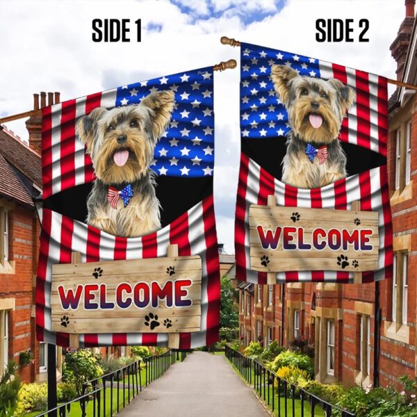 Yorkshire Terrier 4th of July Dog T-Shirt - Image 2
