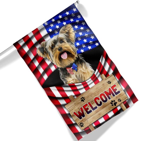 Yorkshire Terrier 4th of July Dog T-Shirt - Image 6