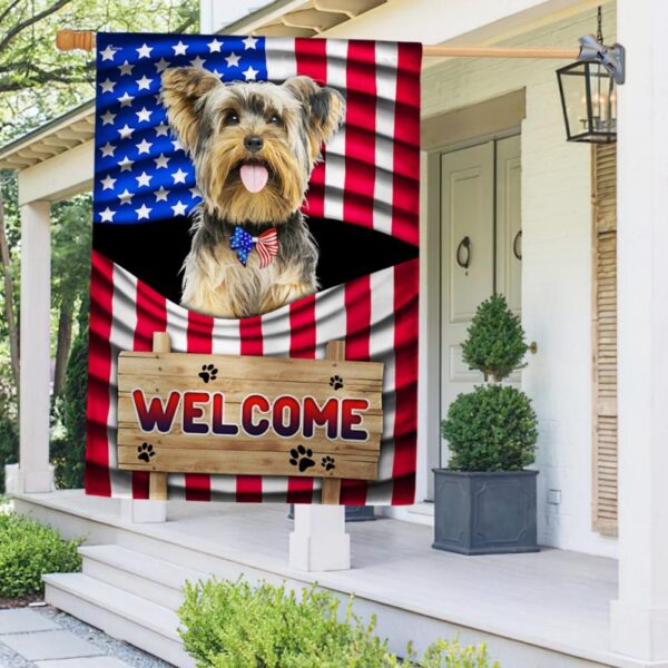 Yorkshire Terrier 4th of July Dog T-Shirt
